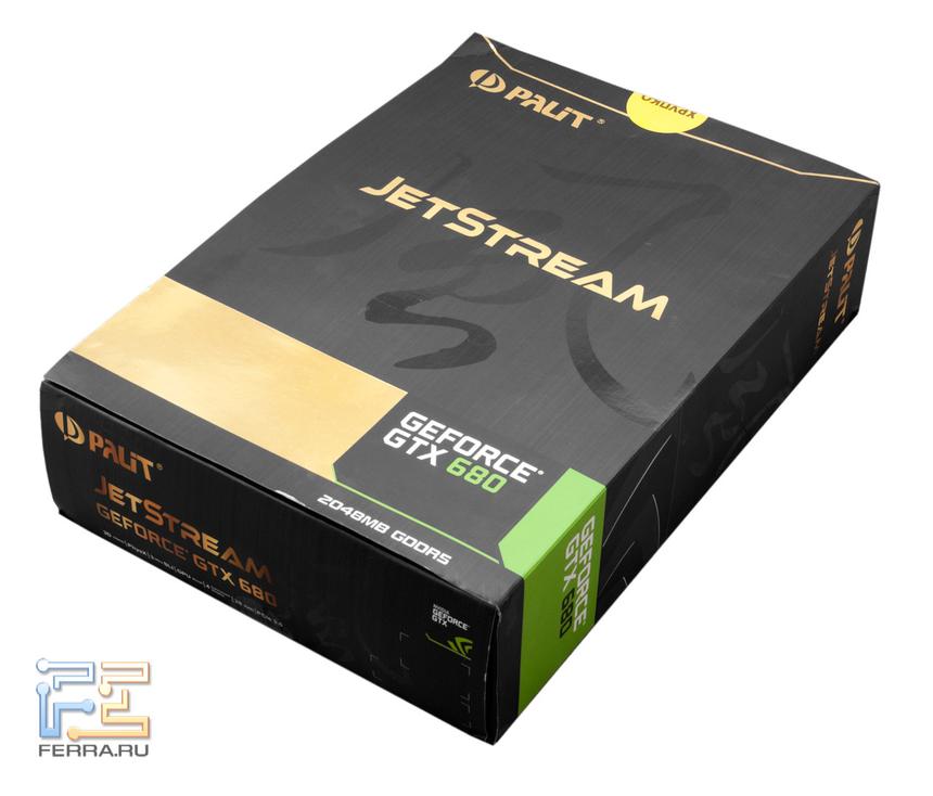 Упаковка Palit GTX 680 JetStream