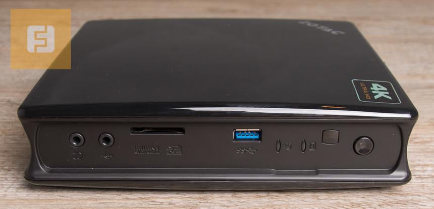 Передний край ZOTAC ZBOX EI750