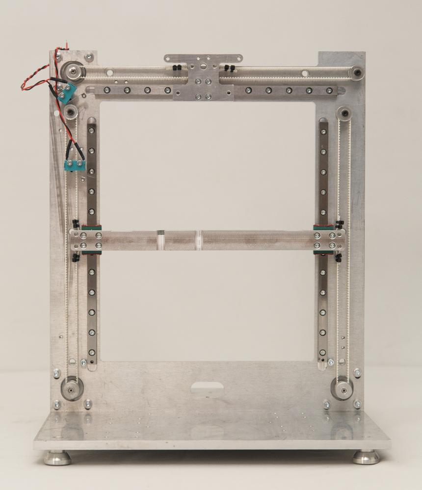 PrintBox3D One, осевые направляющие