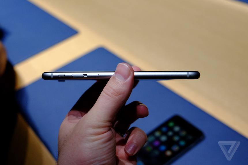 Боковая грань iPhone 6