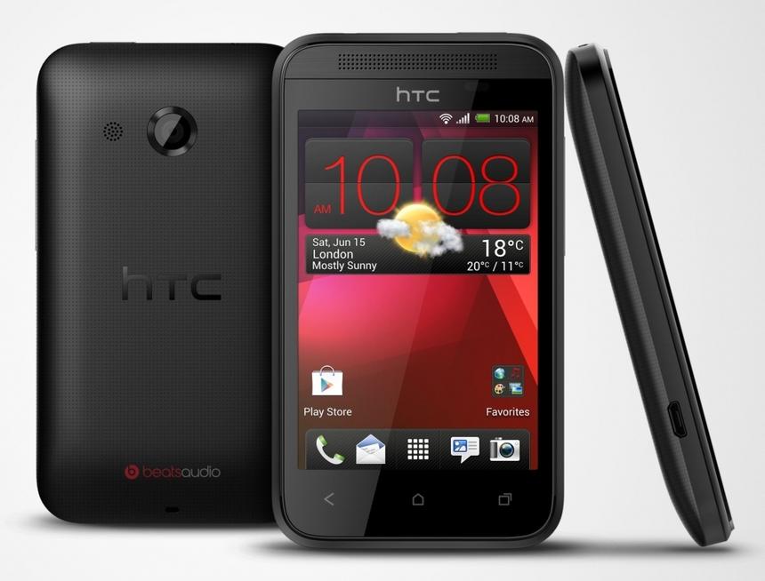 HTC Desire 200, официальный портрет