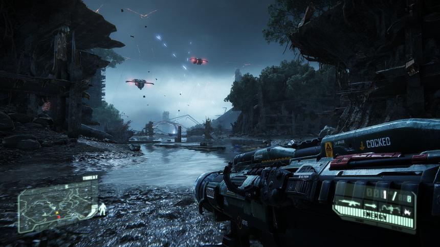 Поздняя стадия обороны Нью-Йорка. Убивать продвинутые формы цефов сложно, но нужно и больше некому!