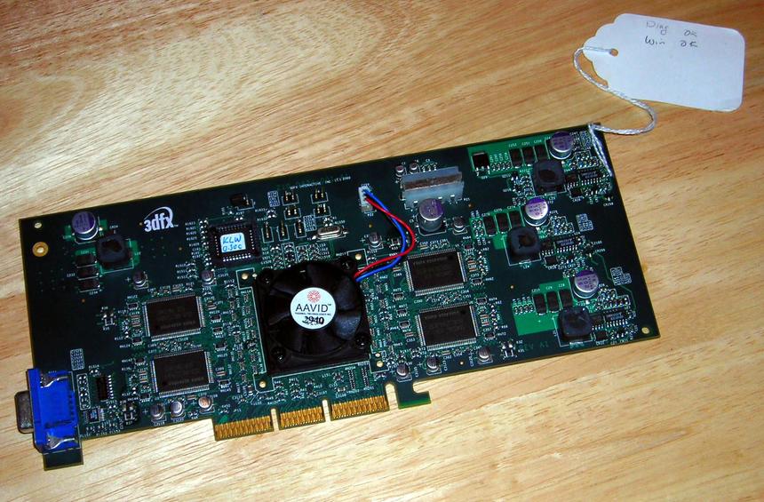 Один из образцов видеокарты Rampage