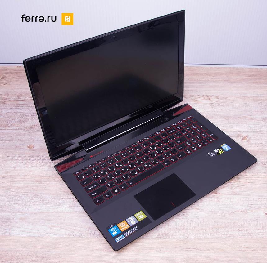Открытый Lenovo IdeaPad Y50-70