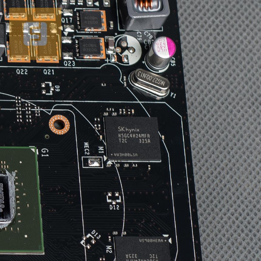 NVIDIA GeForce GTX 750 Ti, видеопамять SK hynix
