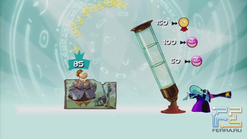 Конец уровня, подсчет баланса