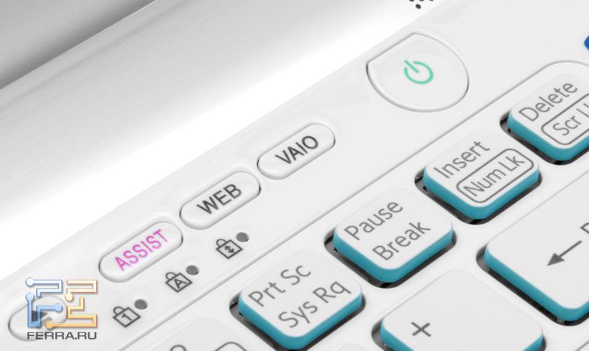 Дополнительные кнопки Sony VAIO E14