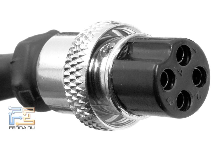 Стальной разъем на модульном шнуре