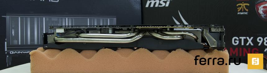 ASUS STRIX GeForce GTX 980 OC Edition (STRIX-GTX980-DC2OC-4GD5), вид снизу