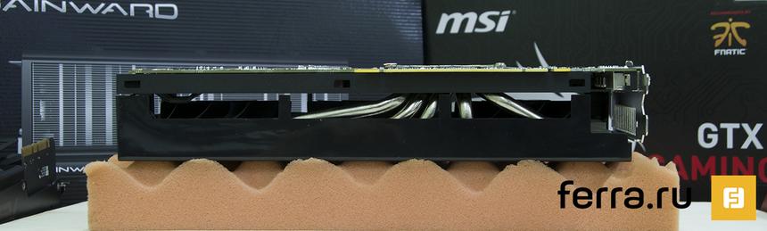 GAINWARD GeForce GTX 980 PHANTOM (NE5X980H14G2-2042P), вид снизу