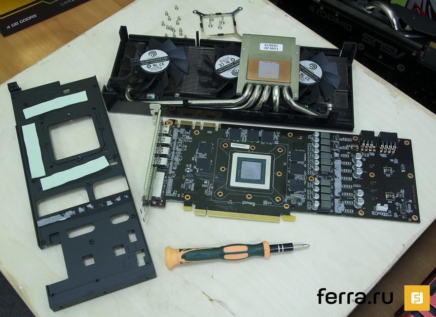 GAINWARD GeForce GTX 980 PHANTOM (NE5X980H14G2-2042P), система охлаждения