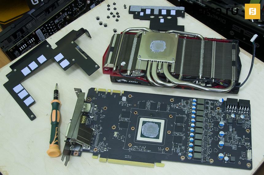 MSI GeForce GTX 980 GAMING 4G, система охлаждения