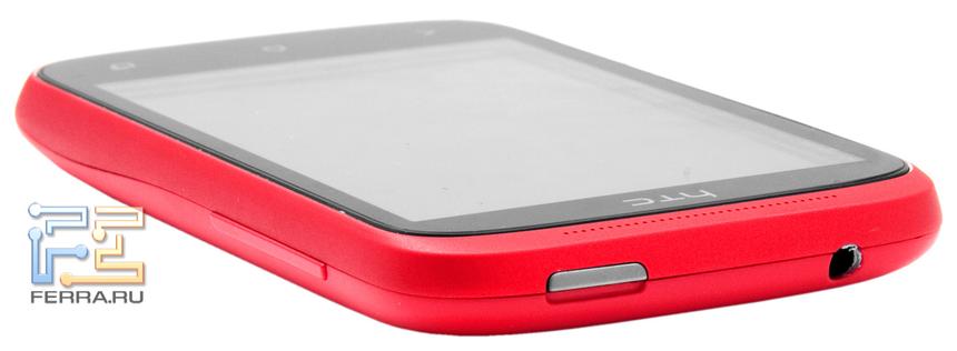 Верхний торец корпуса HTC Desire C