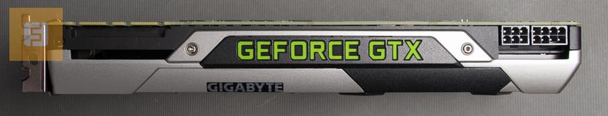 GIGABYTE GeForce GTX TITAN BLACK, вид сверху