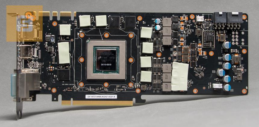 Печатная плата GIGABYTE GeForce GTX TITAN BLACK