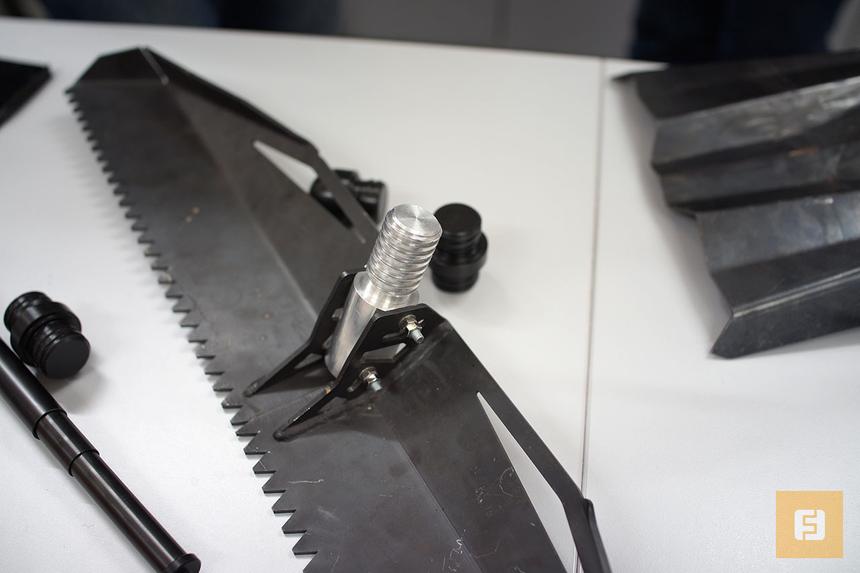 Грабли Bergaffe крупным планом