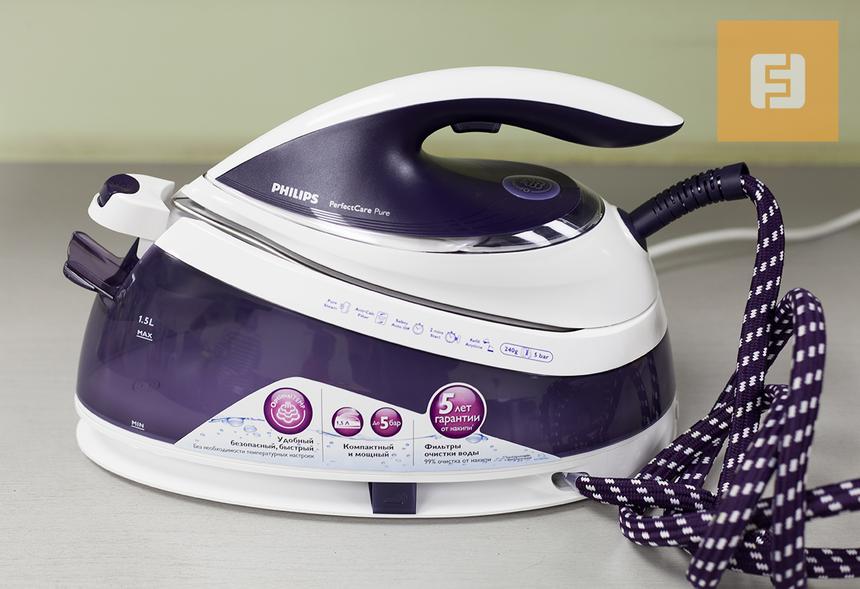 Philips PerfectCare Pure GC7635 — не просто прибор, а целая мини-станция по производству пара