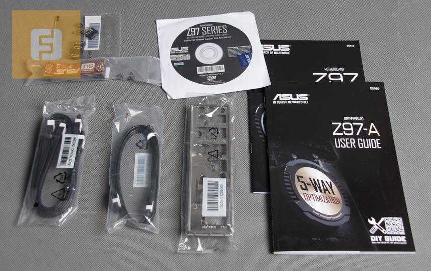 Комплект поставки ASUS Z97-A