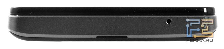 Нижний торец Sony Xperia V