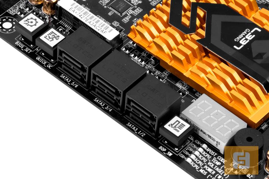 Дополнительные «рюшечки» ECS Z87H3-AX GOLDEN