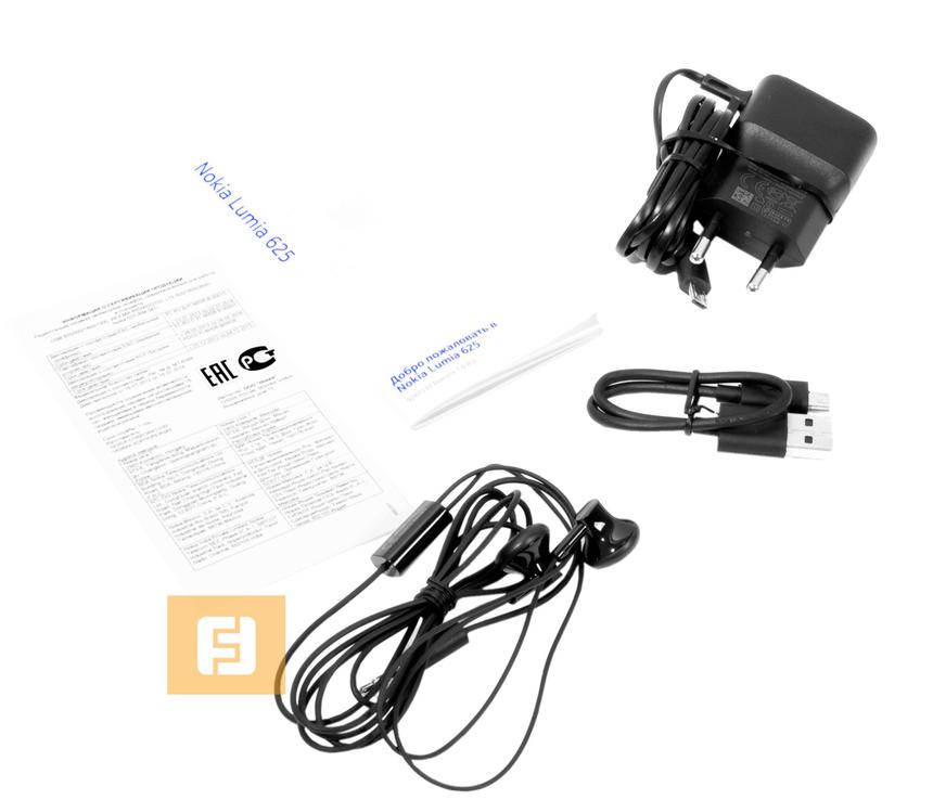 Комплектация Lumia 625