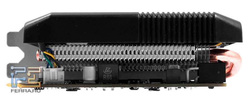 Видеокарта MSI Radeon HD 7790 OC, вид сзади