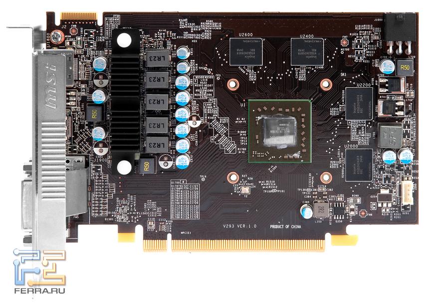 Печатная плата видеокарты MSI Radeon HD 7790 OC