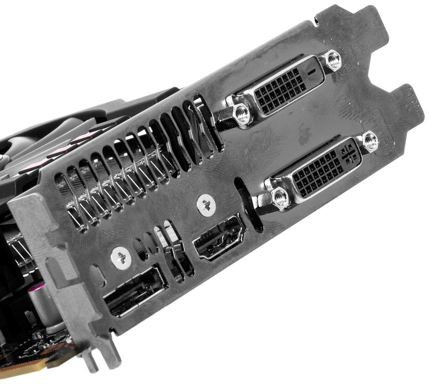 Видеовыходы видеокарты