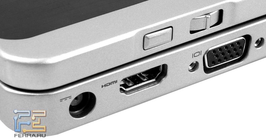 Кнопки на нижней части крышки Dell Latitude XT3