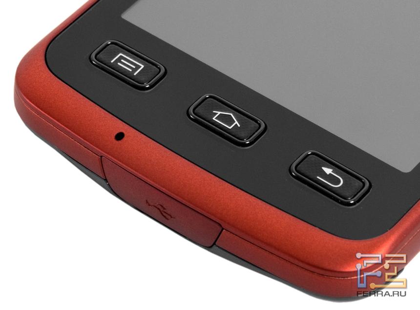 Управляющие клавиши Samsung Galaxy Xcover