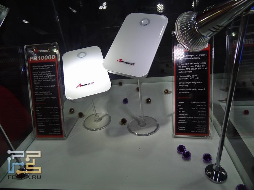 Новый дизайн Power Bank от Amacrox. Емкость аккумулятора — 5 или 10 тысяч мАч