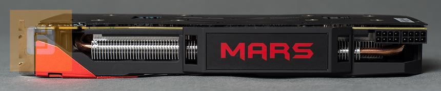 ASUS MARS 760, вид сверху