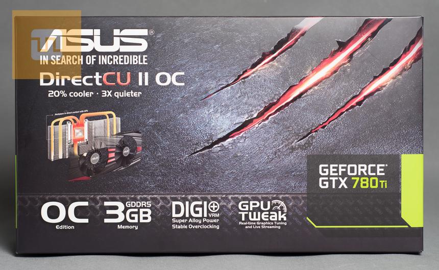 Упаковка ASUS GeForce GTX 780 Ti DirectCU II OC
