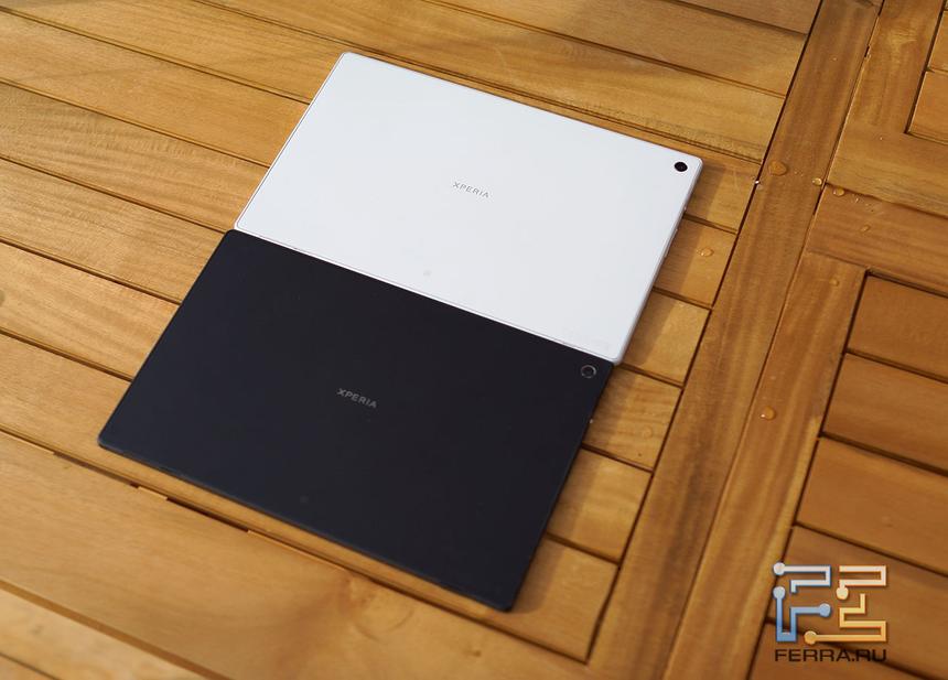 Sony Xperia Tablet Z в черном и белом исполнении