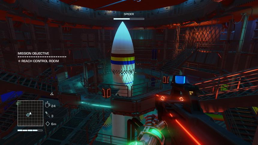 А вот и ракета с сами-понимаете-чем. Спасение мира за 2 минуты до отправки ядерного заряда — это по-нашему!