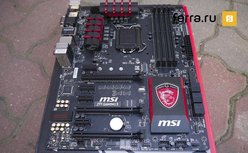 MSI Z97 GAMING 5, слоты расширения