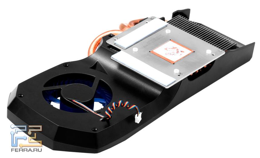 Демонтированная система охлаждения