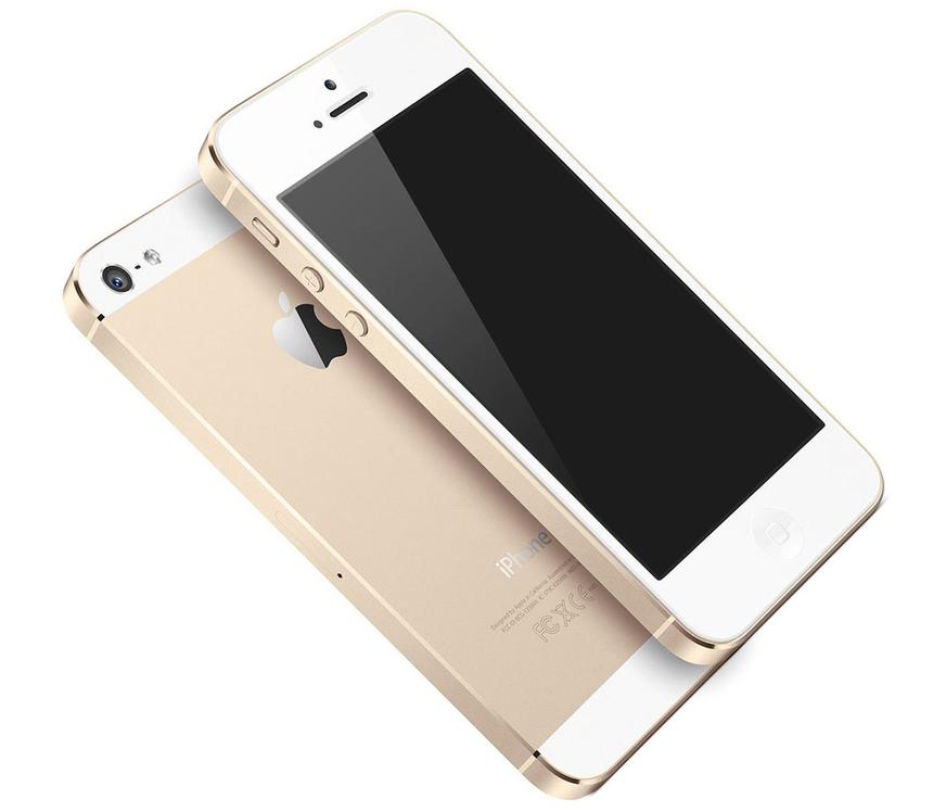 Apple iPhone 5S в золотом корпусе