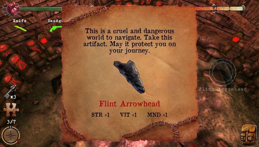 Пример артефакта, улучшающего характеристики героя