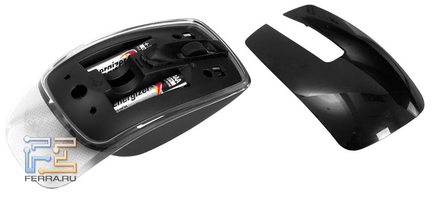 Отсек для батареек на мышке Acer Aspire 5600U