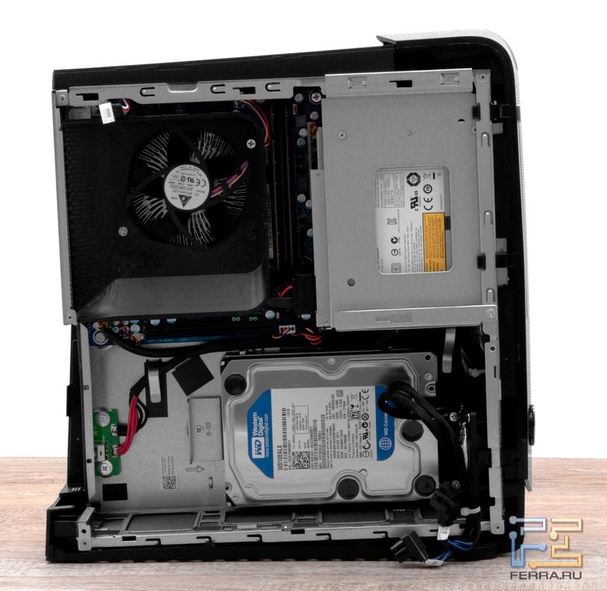 Разобранный Dell Alienware X51 без видеокарты