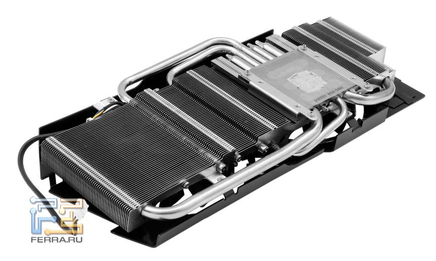 Демонтированная система охлаждения