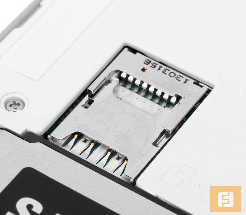 Отсек SIM-карты Samsung Galaxy Mega 6.3