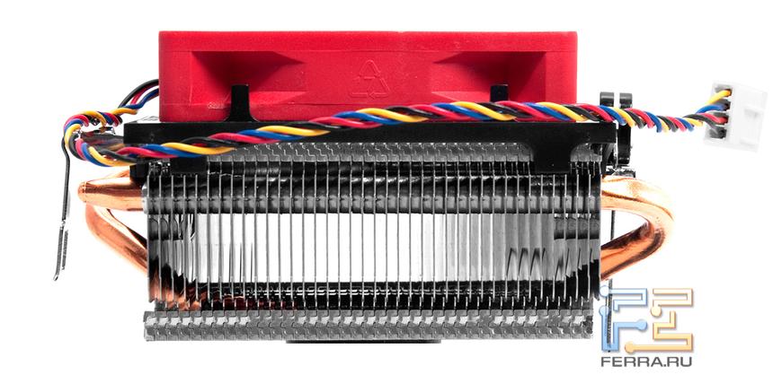 Штатный кулер, вид сбоку