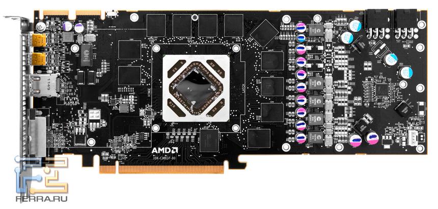 Печатная плата Radeon HD 7950