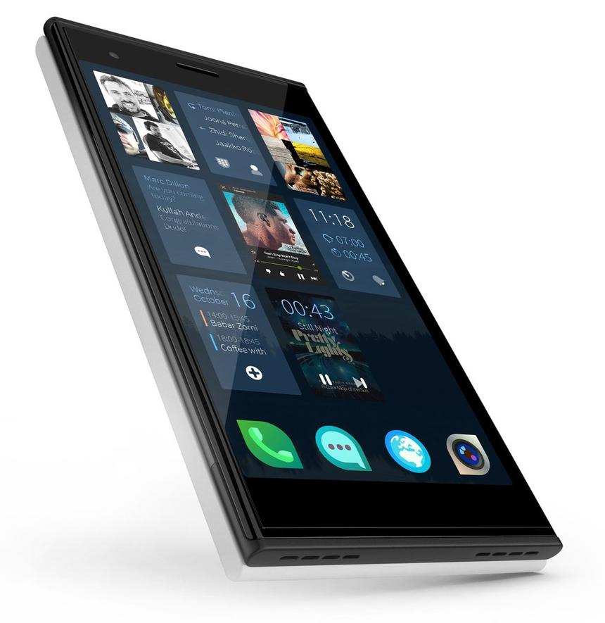 Рабочий стол Jolla Sailfish