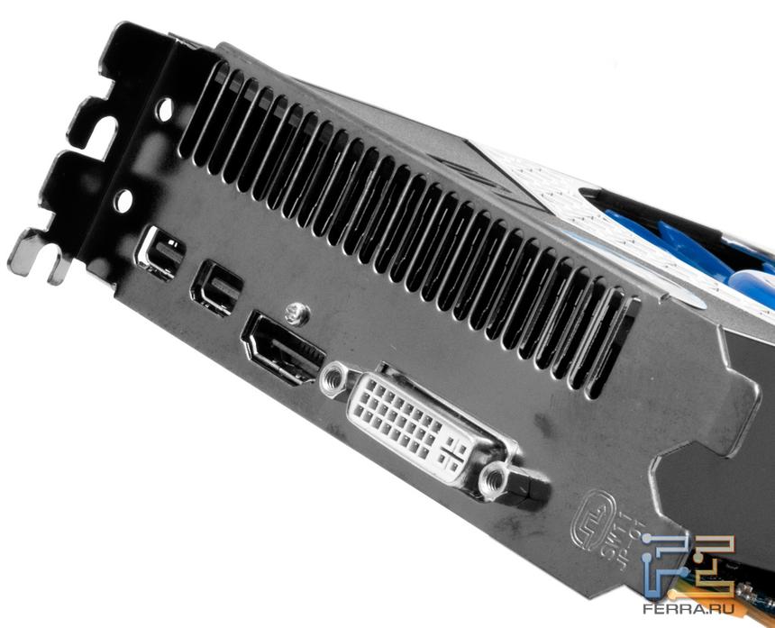 Видеовыходы HIS Radeon HD 7870 IceQ X