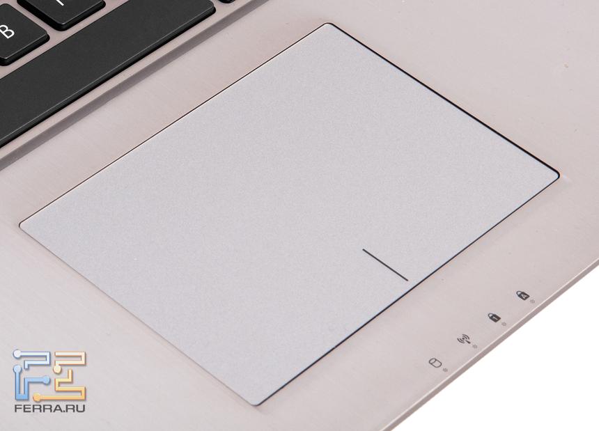 Тачпад и индикаторы активности ноутбука ASUS UX51VZ