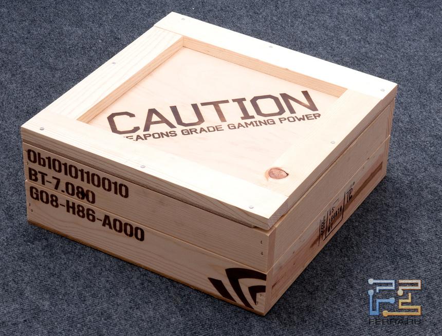 Фирменная коробка NVIDIA GTX 690