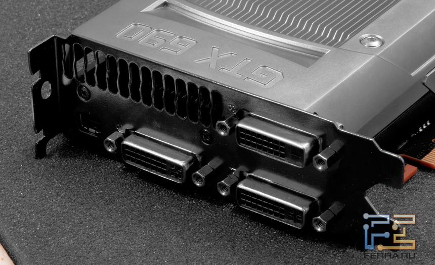 Крепежная планка с видеовыходами